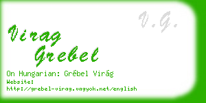 virag grebel business card